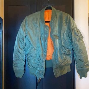 Alpha industries ma-1 w bomber sage